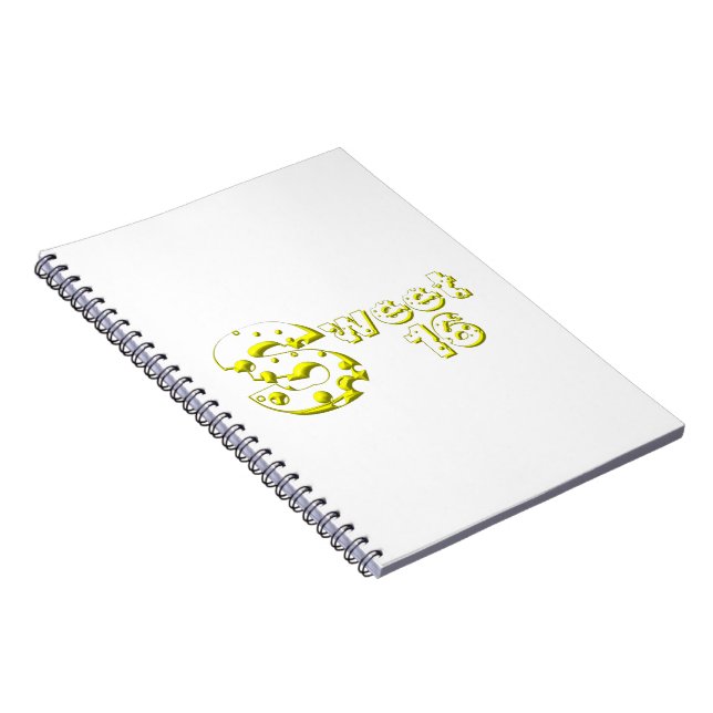 Caderno Espiral Queijo doce 16 (Lado Direito)