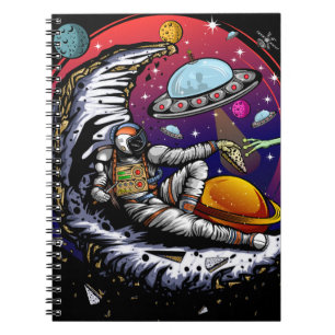 Caderno Espiral Queijo Moon Space