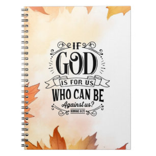 Caderno Espiral Quem pode estar contra nós?