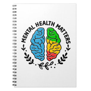 Caderno Espiral Questões de saúde mental