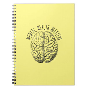 Caderno Espiral Questões de saúde mental