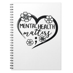 Caderno Espiral Questões de saúde mental