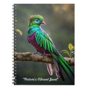 Caderno Espiral "Quetzal Radiante"