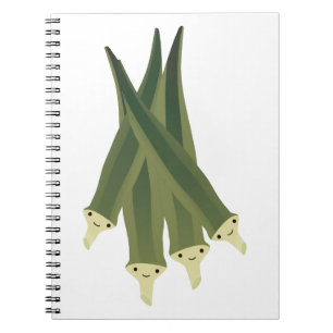 Caderno Espiral Quiabo bonito