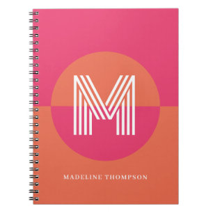 Caderno Espiral Quic Retro Cor - de - laranja Cor - de - laranja G
