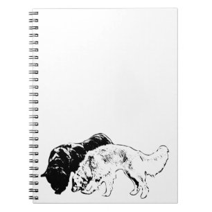 Caderno Espiral Quiet Bond em Silhouette