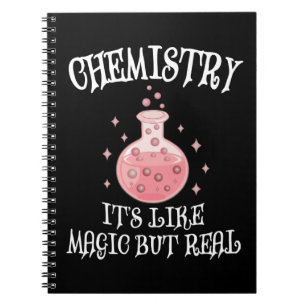 Caderno Espiral Química - É como uma ciência mágica, mas muito eng