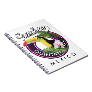 Caderno Espiral Quintana Roo holbox praia méxico.