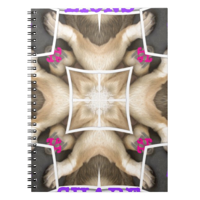 Caderno Espiral Quota de Leão (Frente)