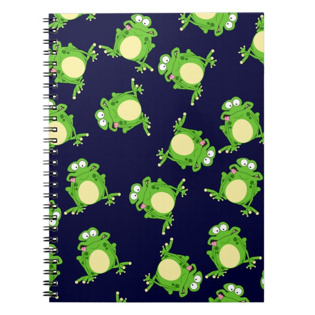 Caderno Espiral Rã (Frente)