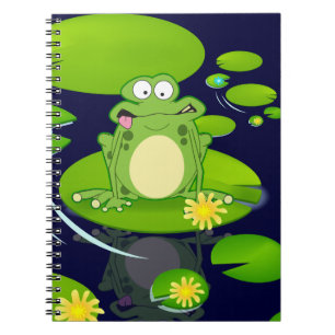 Caderno Espiral Rã