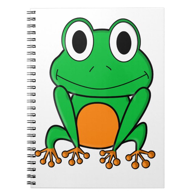 Caderno Espiral Rã (Frente)