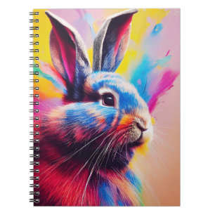 Caderno Espiral Rabbit Bunny Animal Discovery Adventure Nature