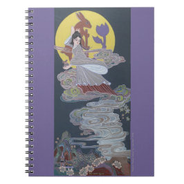 Caderno Espiral Rabbit e Deusa da Lua