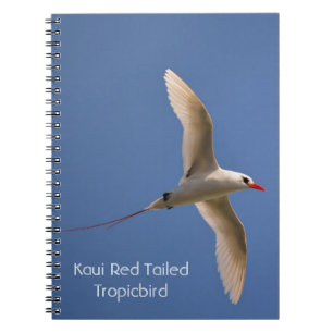 Caderno Espiral Rabo-de-palha-de-cauda-vermelha Kauai minha fotogr