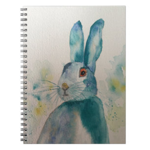 Caderno Espiral Rabo-Lebre Azul