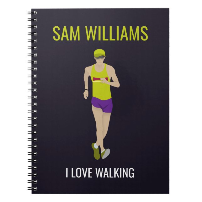Caderno Espiral Race Walking (Frente)