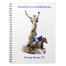 Caderno Espiral Racing Hearts and Healing Springs Notebook