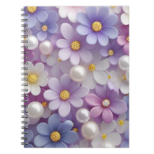 Caderno Espiral Radiância Floral Beijada pelo Sol