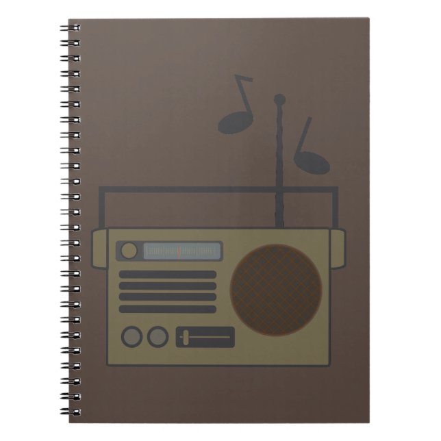 Caderno Espiral Rádio (Frente)