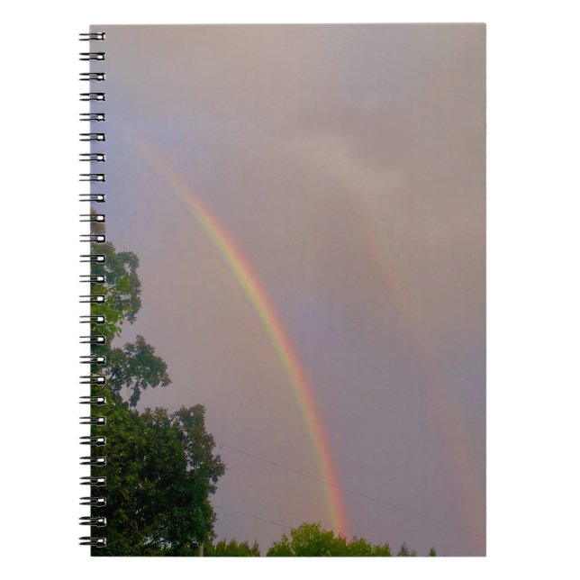 Caderno Espiral rainbow (Frente)