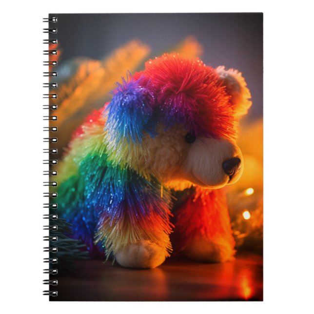 Caderno Espiral Rainbow Bear (Frente)