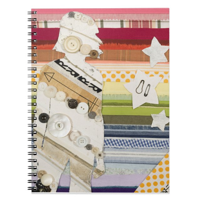Caderno Espiral Rainbow Girl (Frente)