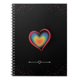 Caderno Espiral Rainbow Hart