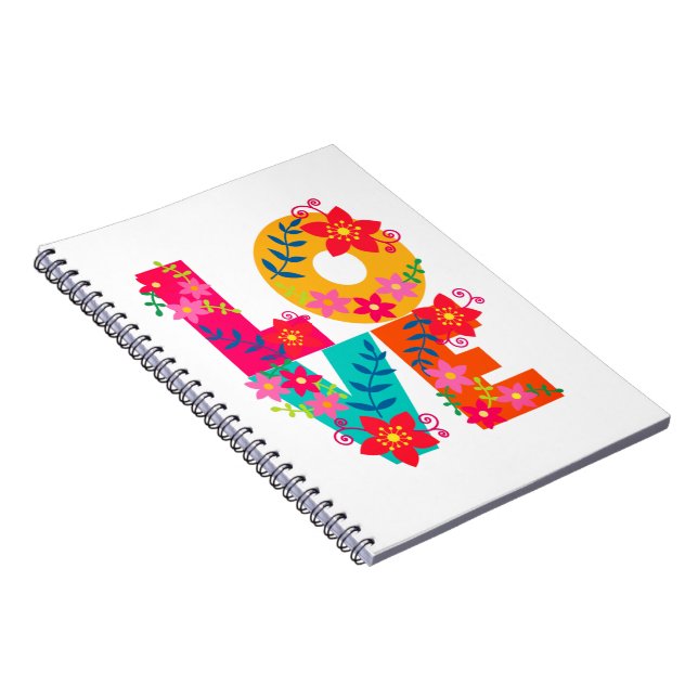 Caderno Espiral Rainbow Love (Lado Direito)