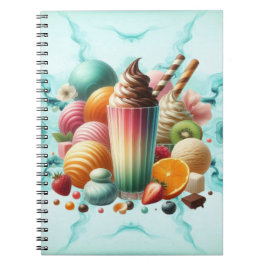 Caderno Espiral Rainbow Treat