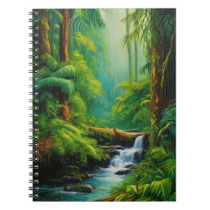 Caderno Espiral RainForest Lullaby