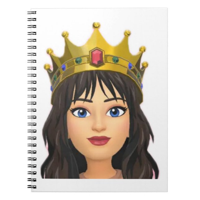 Caderno Espiral Rainha (Frente)