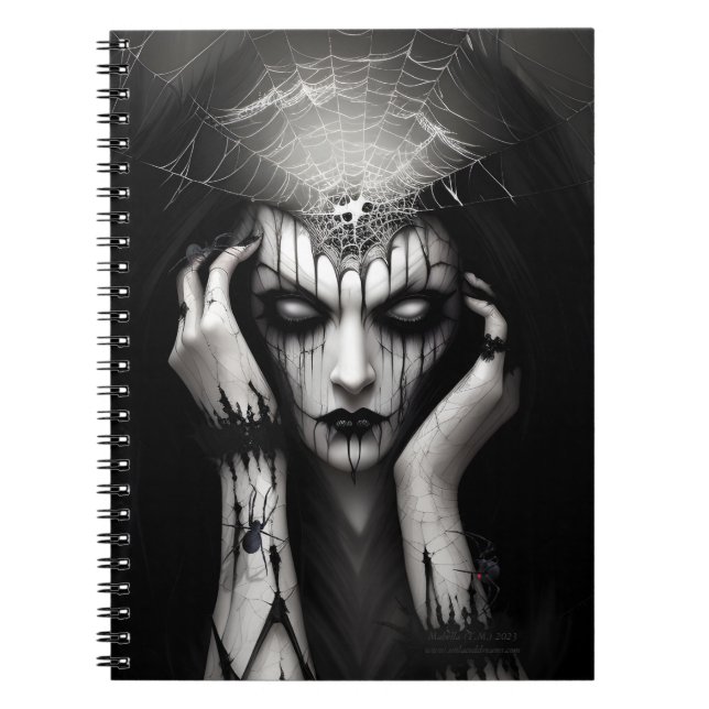 Caderno Espiral Rainha Aranha (Frente)