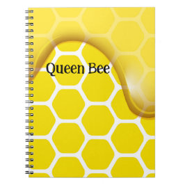 Caderno Espiral Rainha Bee mel