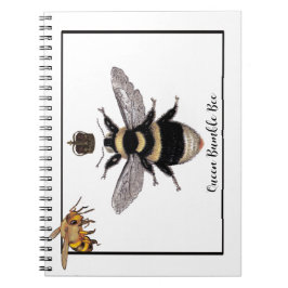 Caderno Espiral Rainha Bumble Bee