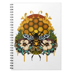 Caderno Espiral Rainha De Abelhas