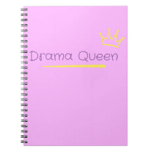 Caderno Espiral Rainha do Drama