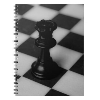 Caderno Espiral rainha do xadrez