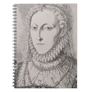 Caderno Espiral Rainha Elizabeth mim (1533-1603), c.1572-75