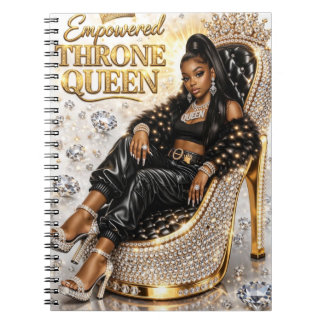 Caderno Espiral Rainha Empoderada