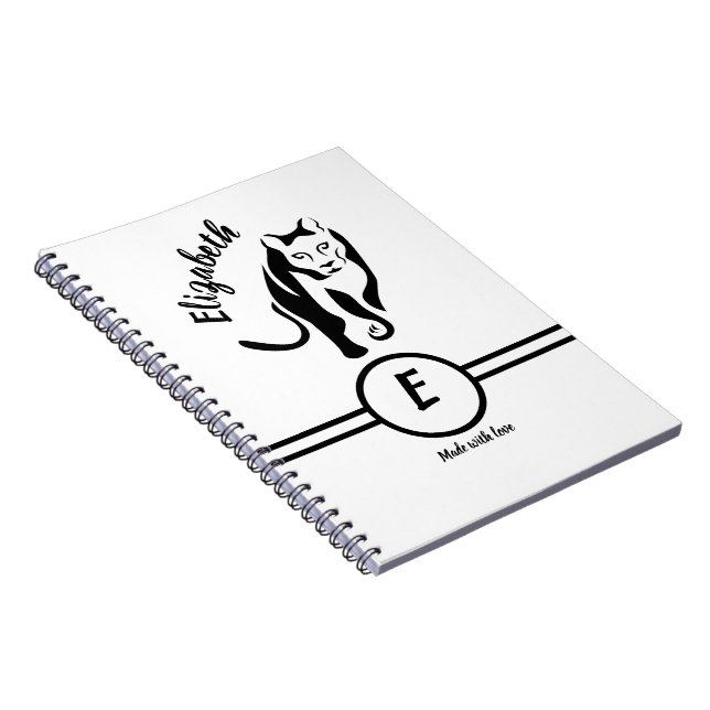 Caderno Espiral Rainha Negra da Caça (Lado Direito)