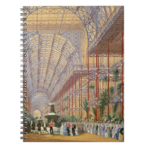 Caderno Espiral Rainha Victoria que abre a exposição 1862 após 