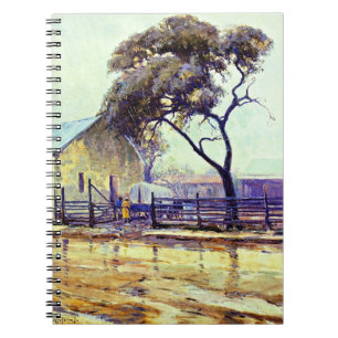 Caderno Espiral Rainy Day in Bandera por Julian Onderdonk