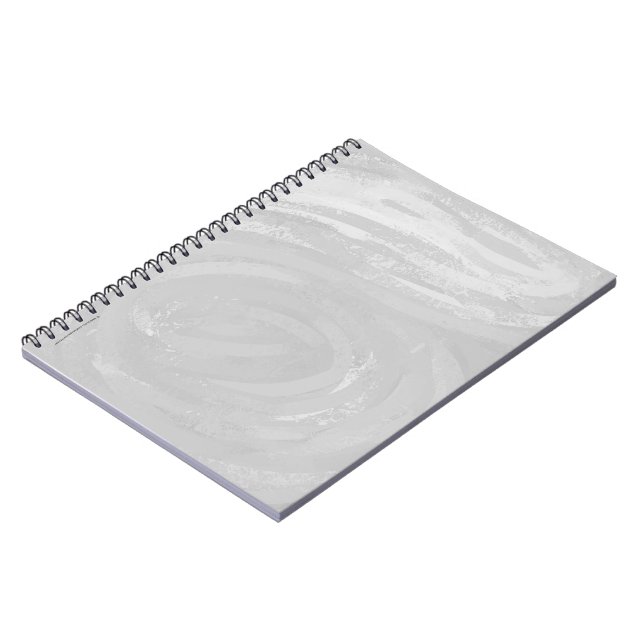 Caderno Espiral Rainy Sky Cinza Swirl (Left Side)