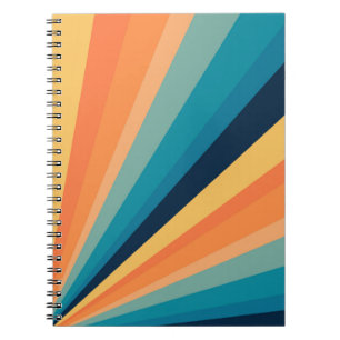 Caderno Espiral Raios solares retrorreflectores