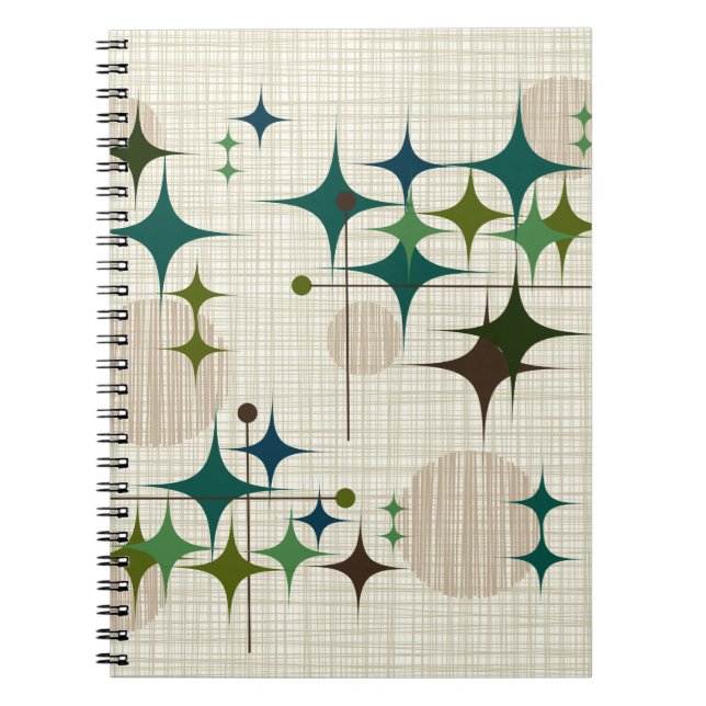 Caderno Espiral Rajadas de Estrelas e Globos 1A (Frente)