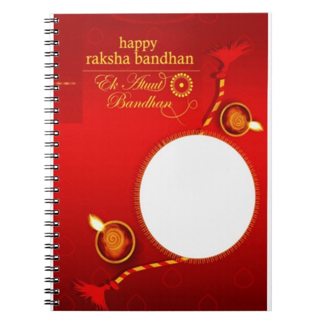 Caderno Espiral Raksha Bandhan Gift 005 (Frente)