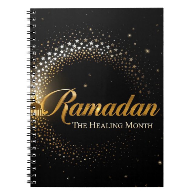 Caderno Espiral Ramadan MubaraK Holiday  (Frente)