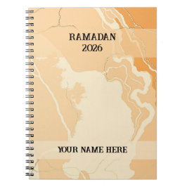 Caderno Espiral Ramadão Terracota Boho
