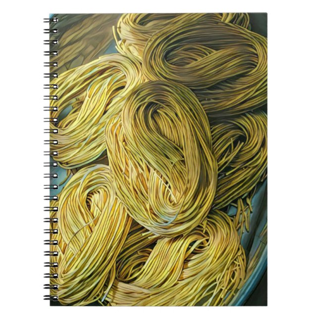 Caderno Espiral Ramen lover trabalho de arte (Frente)